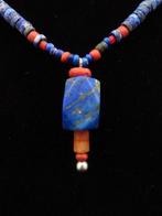 Bactrisch + Romeins Kettingen gemaakt van lapis en glazen, Sieraden, Tassen en Uiterlijk, Antieke sieraden
