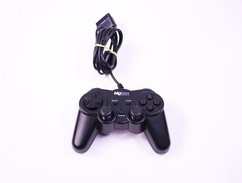 PlayStation 2 - Bigben Controller - Zwart, Spelcomputers en Games, Games | Sony PlayStation 2, Ophalen of Verzenden