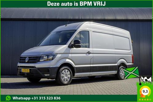 Volkswagen Crafter 2.0 TDI L3H3 140pk | Laadklep | Laadlift, Auto's, Bestelauto's, Lease, Automaat, Grijs, Stof, Diesel, Euro 6