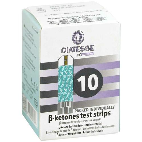Diatesse ß – ketonen teststrips - 10 stuks, Diversen, Verpleegmiddelen, Nieuw, Verzenden