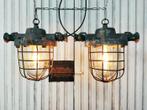 Hanglamp, Lamp, Plafondlamp, Een set van twee industriële