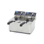 Frituurpan - 2x 4 L - 2 Manden - tot 1,5 Kg Frites, Witgoed en Apparatuur, Frituurpannen, 4 liter of meer, Verzenden, Nieuw, Duo-friteuse