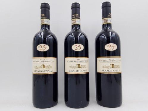 2019 Caprai, 25 Anni - Umbrië - 3 Fles (0,75 liter), Verzamelen, Wijnen