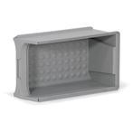 Magazijnbak kunststof met grijpopening stapelbaar, Ophalen of Verzenden