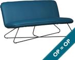 - Toledo leer Turquoise | Maand actie, Ophalen of Verzenden, Rechte bank, Minder dan 150 cm, Modern