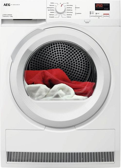 Aeg TR71AACHEN warmtepomp droger - 8 kg., Witgoed en Apparatuur, Wasdrogers, Nieuw, Voorlader, Energieklasse A of zuiniger, 8 tot 10 kg