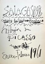 Pablo Picasso (after) - Sala Gaspar - Dibujos ** ORIGINAL, Antiek en Kunst, Kunst | Tekeningen en Foto's