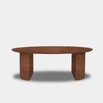 Tafel Ovaal Eikenhout - Half Rond - Toscane 102, Nieuw