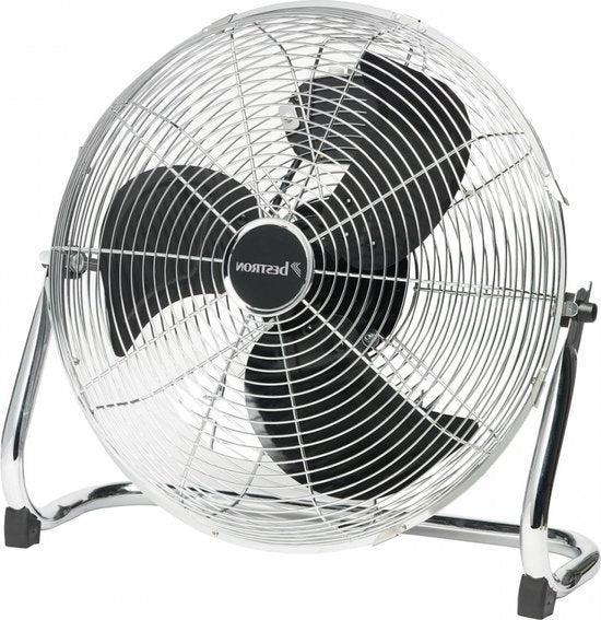 2dekans | Bestron Vloerventilator Ø45cm, met 3 snelheden &, Doe-het-zelf en Verbouw, Verwarming en Radiatoren, Zo goed als nieuw