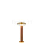 Panzeri Venexia Outdoor Buitenlamp op sokkel LED, hout/messi, Tuin en Terras, Buitenverlichting, Verzenden, Nieuw