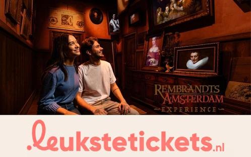 Rembrandts Amsterdam Experience voor 10,00 ipv 14.50!, Tickets en Kaartjes, Musea