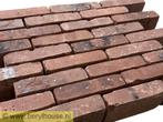 € 0,49 p/st. Gevelsteen Wf rood-bruin genuanceerd getrommeld, Verzenden, Nieuw, Bakstenen