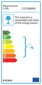 TAFELLAMPGLAMY DRUPPEL CM 25x18x50, Ophalen of Verzenden, Nieuw