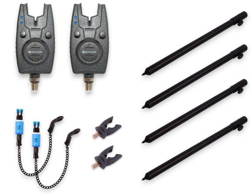 Ultimate Adventure Bite Alarm Bankstick Set, Watersport en Boten, Hengelsport | Algemeen, Nieuw, Verzenden