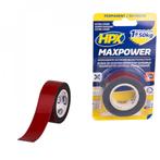HPX Max Power Bevestigingstape Outdoor 1,5mtrx25mm Zwart, Doe-het-zelf en Verbouw, IJzerwaren en Bevestigingsmiddelen, Ophalen of Verzenden