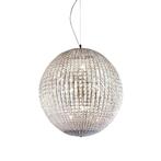 Marchetti Helios Hanglamp, nikkel - 50 cm - Swarowski krista, Verzenden, Nieuw