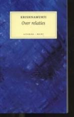 OVER RELATIES 9789069636504 Krishnamurti, Boeken, Verzenden, Zo goed als nieuw, Krishnamurti