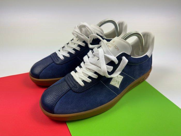Louis Vuitton - Luxembourg Blue Suede Leather - Sneakers -, Kleding | Heren, Schoenen