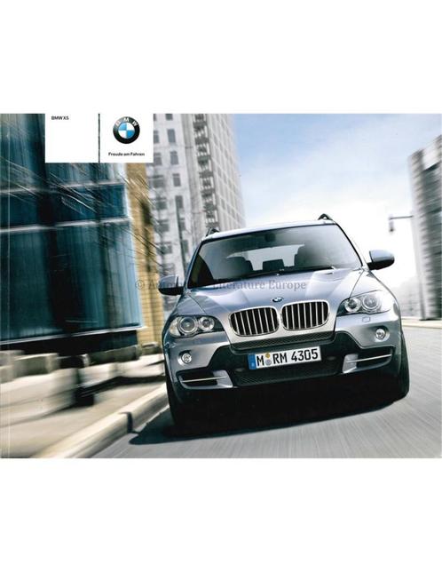 2008 BMW X5 BROCHURE DUITS, Boeken, Auto's | Folders en Tijdschriften, BMW
