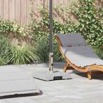 vidaXL Parasolvoet Grijs 41 x 41 x 37 cm Graniet, Verzenden, Nieuw, Minder dan 1 meter, Parasolvoet