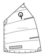 OPTIMIST DURARACE ZEIL -WINDESIGN-, Watersport en Boten, Ophalen of Verzenden, Nieuw, Zeilboot of Motorboot