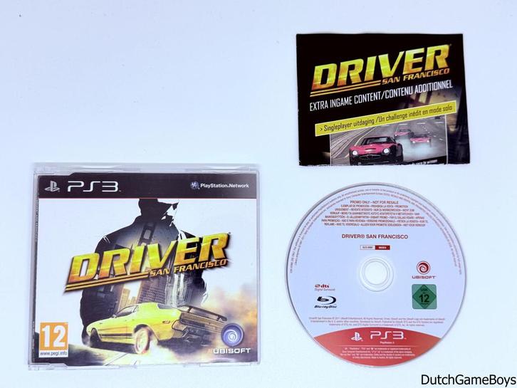 Playstation 3 / PS3 - Driver - San Francisco - Promo, Spelcomputers en Games, Games | Sony PlayStation 3, Gebruikt, Verzenden