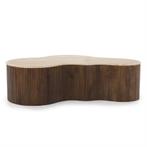 Salontafel Mari - 129x84x36 cm, Ophalen of Verzenden, Nieuw