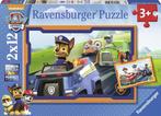 Paw Patrol in Actie Puzzel (2 x 12 stukjes) | Ravensburger -, Kinderen en Baby's, Speelgoed | Kinderpuzzels, Nieuw, Verzenden