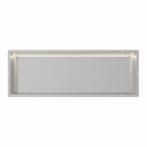 RVS Inbouwnis 30x90x10cm met tegelflens en RGB verlichting, Verzenden, Nieuw