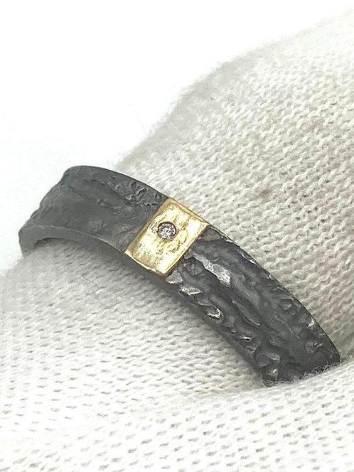 Zonder Minimumprijs - Ale Jewels - Ring Zilver Diamant, Sieraden, Tassen en Uiterlijk, Ringen