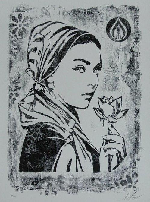 Shepard Fairey (OBEY) (1970) - Natural Springs + Eye Alert, Antiek en Kunst, Kunst | Schilderijen | Modern