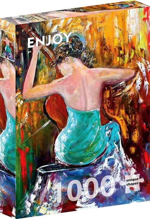 Rhapsody in Blue Puzzel (1000 stukjes) | Enjoy Puzzle -, Hobby en Vrije tijd, Denksport en Puzzels, Nieuw, Verzenden