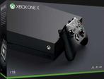 Xbox One X 1TB-Zwart (Xbox One) Gebruikt, Ophalen of Verzenden, Zo goed als nieuw