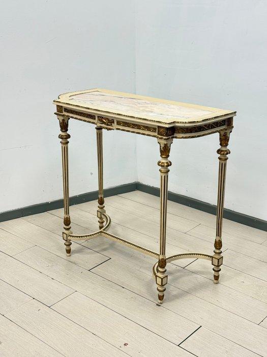 Wandtafel - Hout, Marmer - Stijl neoklassiek, Antiek en Kunst, Antiek | Overige Antiek