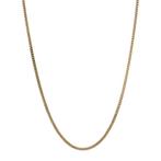 Gouden vintage gourmet lengtecollier 14 krt, Ophalen of Verzenden, Nieuw