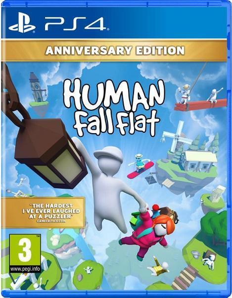 Human: Fall Flat - Anniversary Edition PS4 Morgen in huis!, Spelcomputers en Games, Games | Sony PlayStation 4, 2 spelers, Zo goed als nieuw