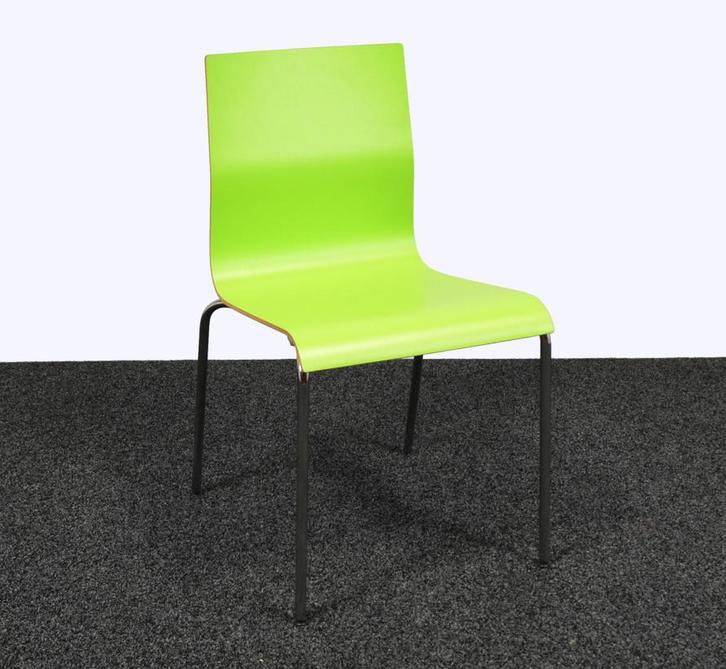 Casala Noa Stoel - Groene Houten Zitting, Huis en Inrichting, Stoelen, Gebruikt, Ophalen of Verzenden