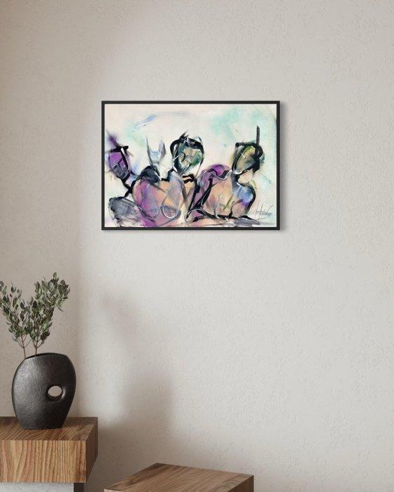 Harper - Reunion - NO RESERVE, Antiek en Kunst, Kunst | Schilderijen | Modern