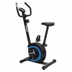 Hometrainer - magnetische weerstand - zwart - blauw, Sport en Fitness, Ophalen of Verzenden, Nieuw