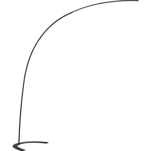 Vloerlamp - Dimbaar - 1-lichts - Mat Zwart, Huis en Inrichting, Lampen | Vloerlampen, Nieuw, Metaal, 200 cm of meer, Ophalen of Verzenden