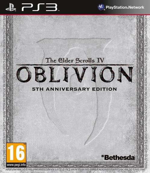 The Elder Scrolls 4 Oblivion (5th Anniversary Edition) (P..., Spelcomputers en Games, Games | Sony PlayStation 3, Gebruikt, Vanaf 12 jaar