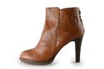Spm For Sacha Enkellaarzen in maat 40 Cognac, Kleding | Dames, Schoenen, Overige kleuren, Verzenden, Lage of Enkellaarzen, Zo goed als nieuw