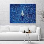 Jasmin Navoyan - BLUE SILENCE. Sailboat, SEA serie, Antiek en Kunst