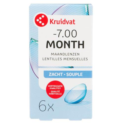 Kruidvat Opticare -7.00 Zachte Maandlenzen, Sport en Fitness, Gezondheidsproducten en Wellness, Nieuw, Verzenden