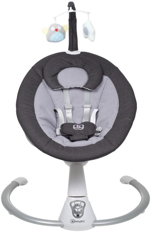 BabyGo Homey Dark Grey Swing Babyschommel 190-1, Kinderen en Baby's, Wipstoeltjes, Nieuw, Verzenden
