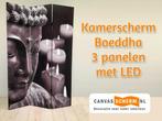 Kamerscherm Boeddha met LED - Nieuw, Verzenden, Nieuw
