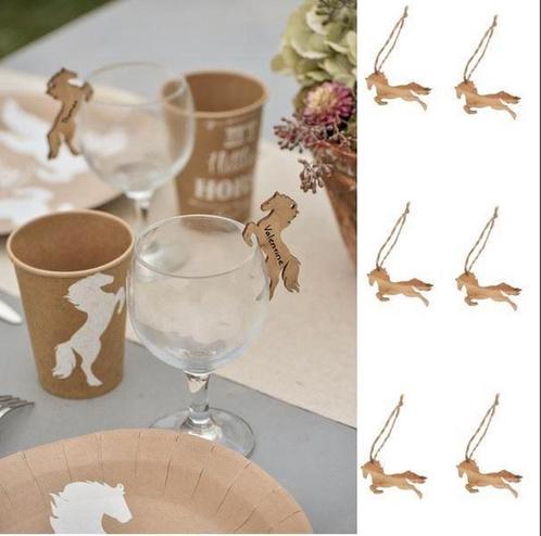Gelukspoppetje/hangdecoratie Paard bruin, Hobby en Vrije tijd, Knutselen, Materiaal, Nieuw, Verzenden