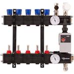 Thermrad composiet verdeler 2-groeps met flowregeling, Doe-het-zelf en Verbouw, Verwarming en Radiatoren, Verzenden, Nieuw