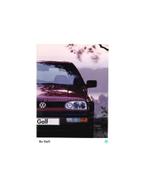 1995 VOLKSWAGEN GOLF BROCHURE NEDERLANDS, Nieuw, Volkswagen, Author
