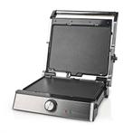 Contact Grill 2000 W grillplaten en bakplaten | 29 x 23 cm, Ophalen of Verzenden, Uitneembare platen, Nieuw